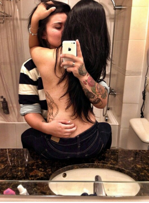 Anonymous taking a selfie