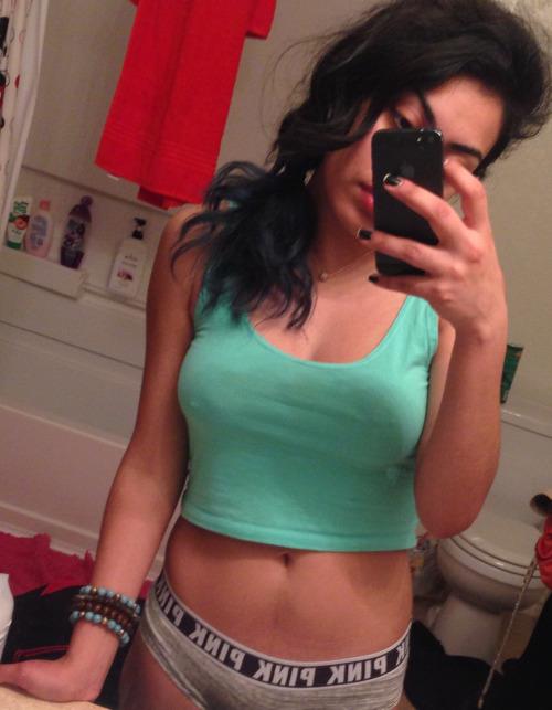 Anonymous taking a selfie