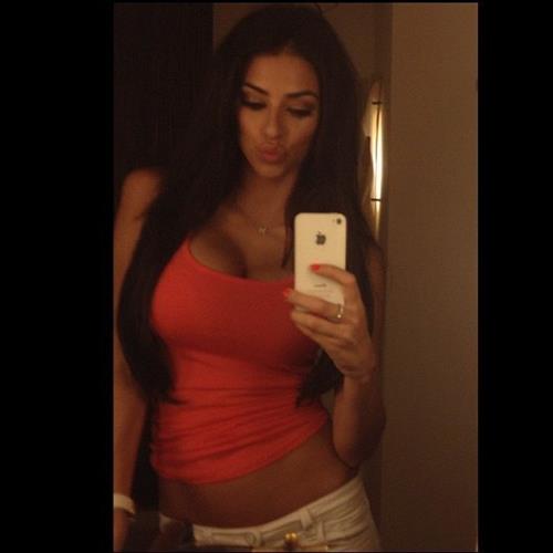 Anonymous taking a selfie