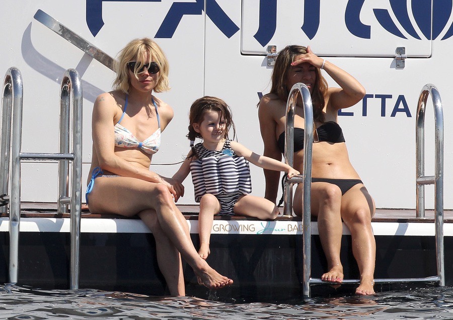 Sienna Miller in a bikini