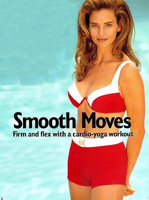 Jill Goodacre in a bikini