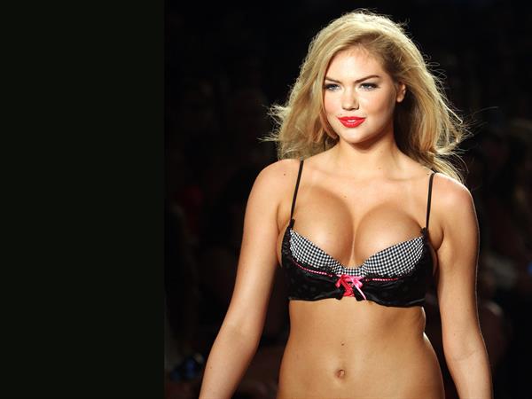 Kate Upton in a bikini in lingerie