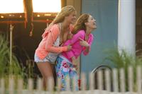 Kate Upton on the set of 'The Other Woman' in NY on June 6, 2013