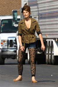 Ashley Greene on the set of lol Laughing out Loud in Detroit July 16, 2010 