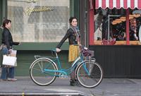 Ashley Greene on the set of Americana in New York City on March 14, 2012