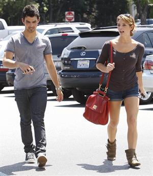 Ashley Greene walking around in Studio City on August 9, 2010