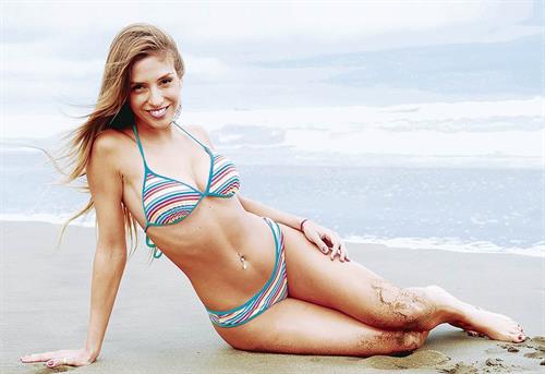 Luly Drozdek in a bikini