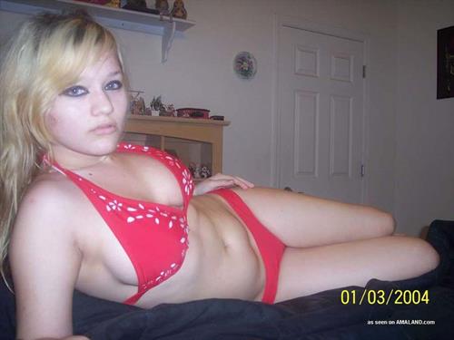 Anonymous in a bikini