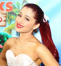 Ariana Grande Alvin and the Chipmunks Chipwrecked dvd release concert in Los Angeles on March 26, 2012