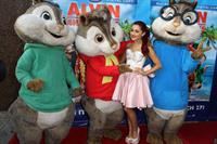 Ariana Grande Alvin and the Chipmunks Chipwrecked dvd release concert in Los Angeles on March 26, 2012