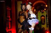 Naughty Halloween Games.. featuring Chanell Heart, Karla Kush | Twistys.com