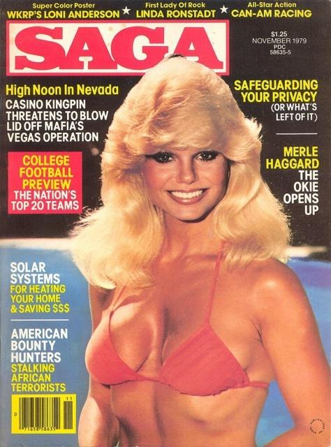 Loni Anderson in a bikini