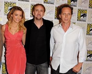 Amber Heard drive angry 3d press room on day 2 of comic con 23 07 10 