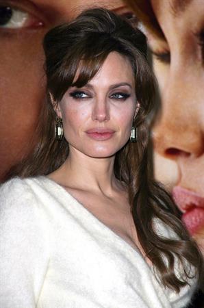 Angelina Jolie the Tourist world premiere in New York on December 6, 2010