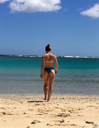 Anonymous in a bikini - ass