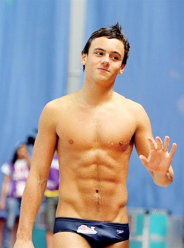 Tom Daley in a bikini