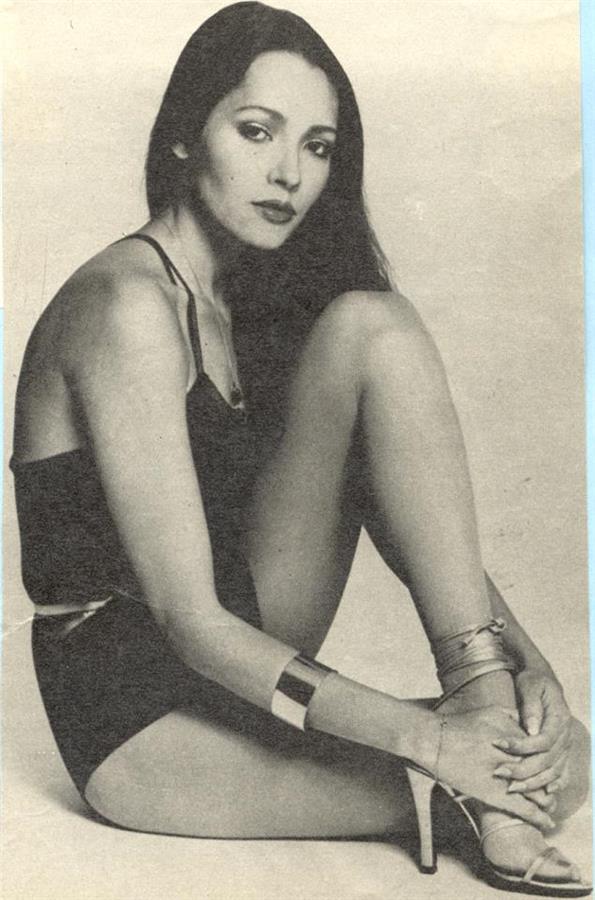 Barbara Carrera in a bikini
