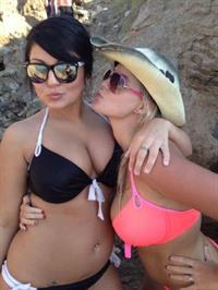 Anonymous in a bikini