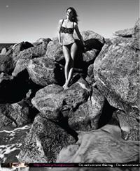 Hilary Rhoda in a bikini