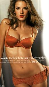 Alessandra Ambrosio in lingerie