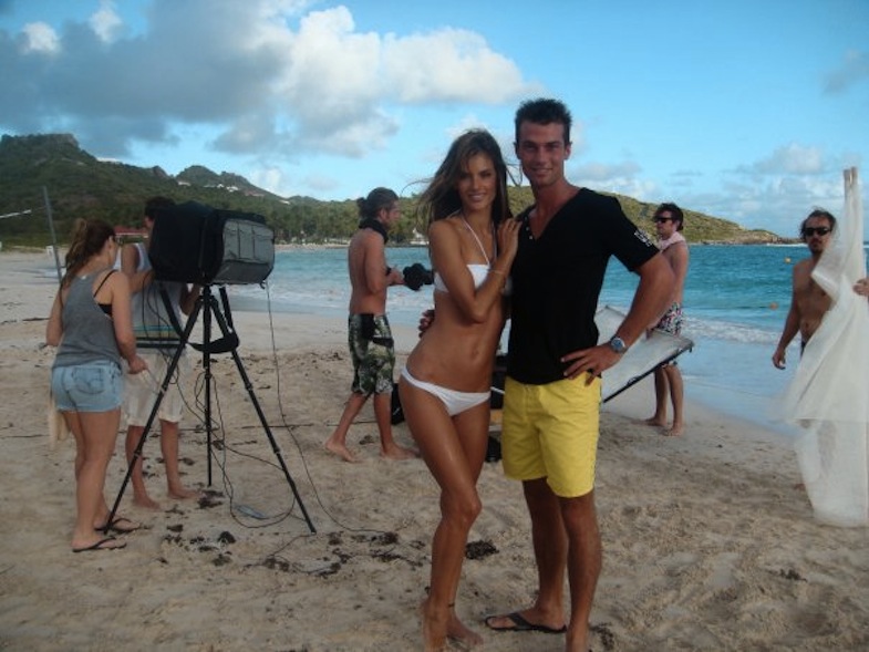 Alessandra Ambrosio in a bikini