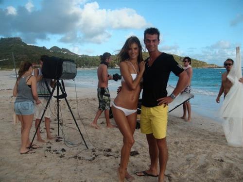 Alessandra Ambrosio in a bikini