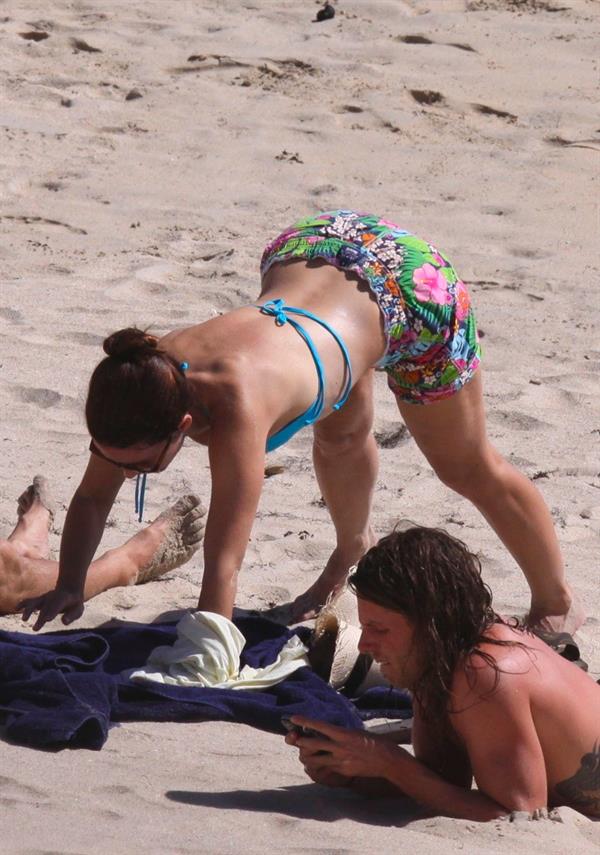 Kristin Davis in a bikini
