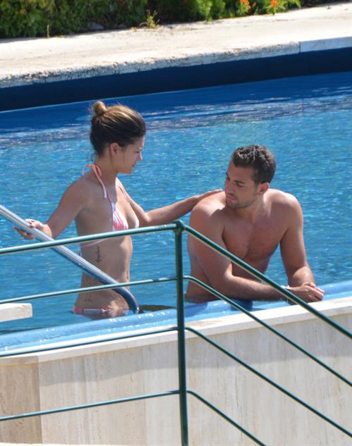 Jessica Szohr in a bikini