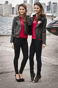 Alessandra Ambrosio the grand opening of a Victoria Secrets store in Toronto on October 28, 2010 