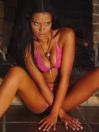 Alexandra Lascar in a bikini