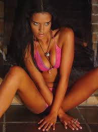 Alexandra Lascar in a bikini