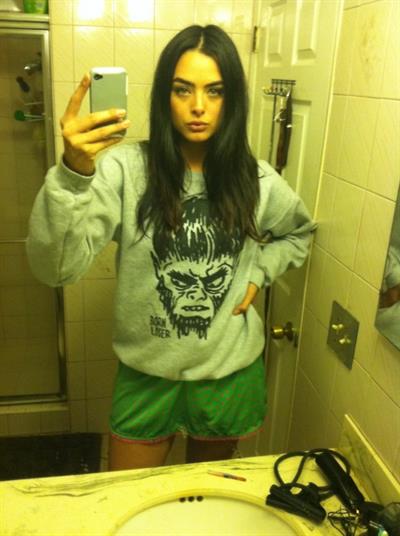 Xian Mikol taking a selfie