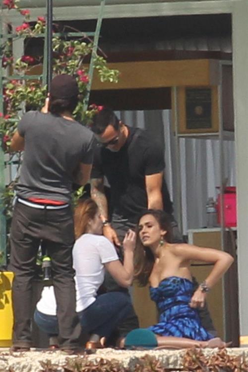 Jessica Alba Pictures Jessica Alba posing for a magazine photoshoot on June 15, 2012