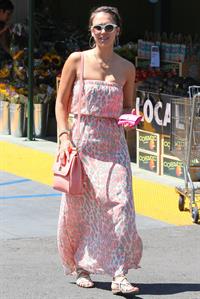 Jessica Alba out shopping in Hollywood on July 21, 2012