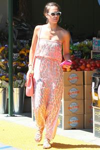 Jessica Alba out shopping in Hollywood on July 21, 2012