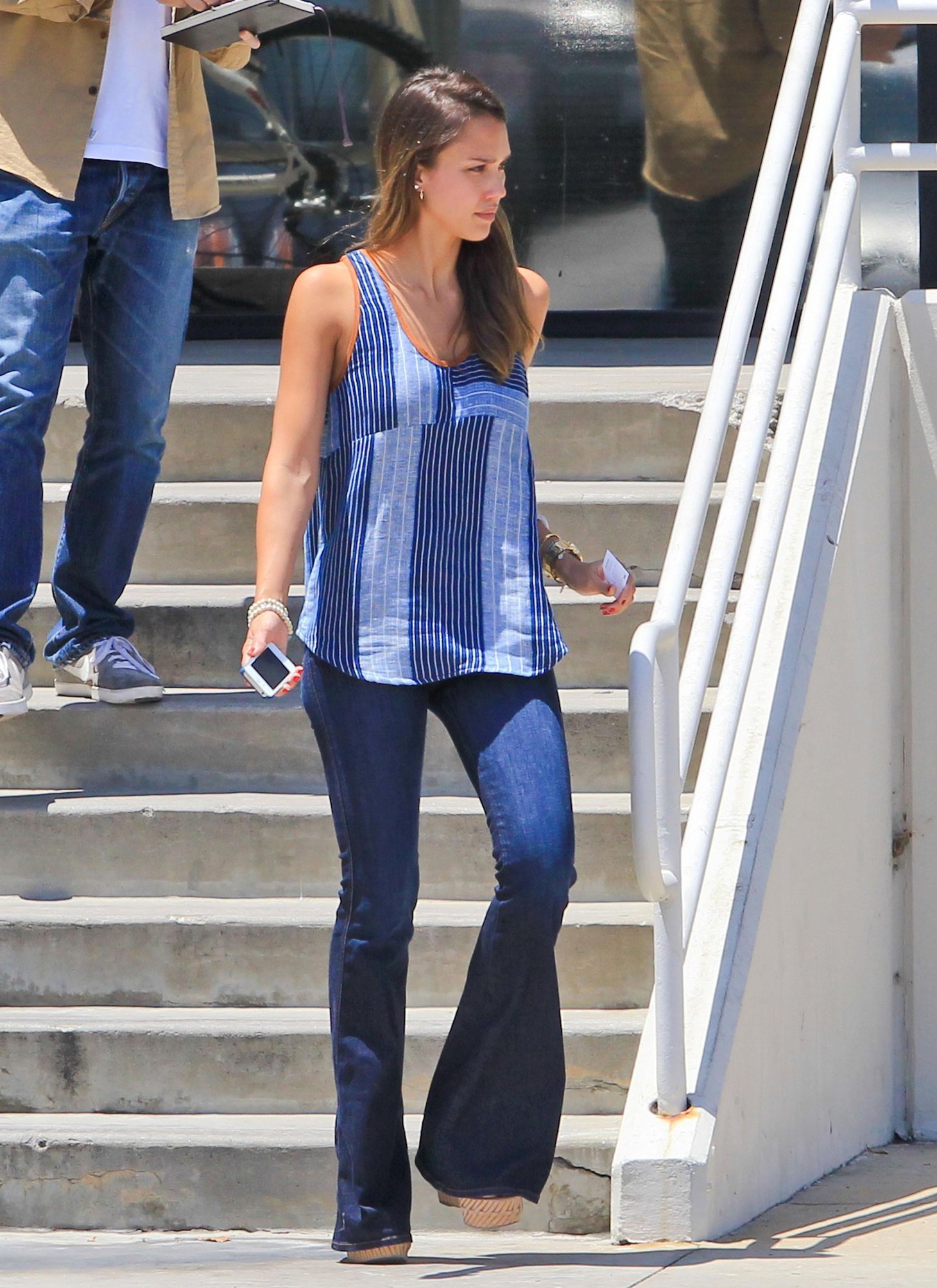 Jessica Alba out in Montebello on July 31, 2012