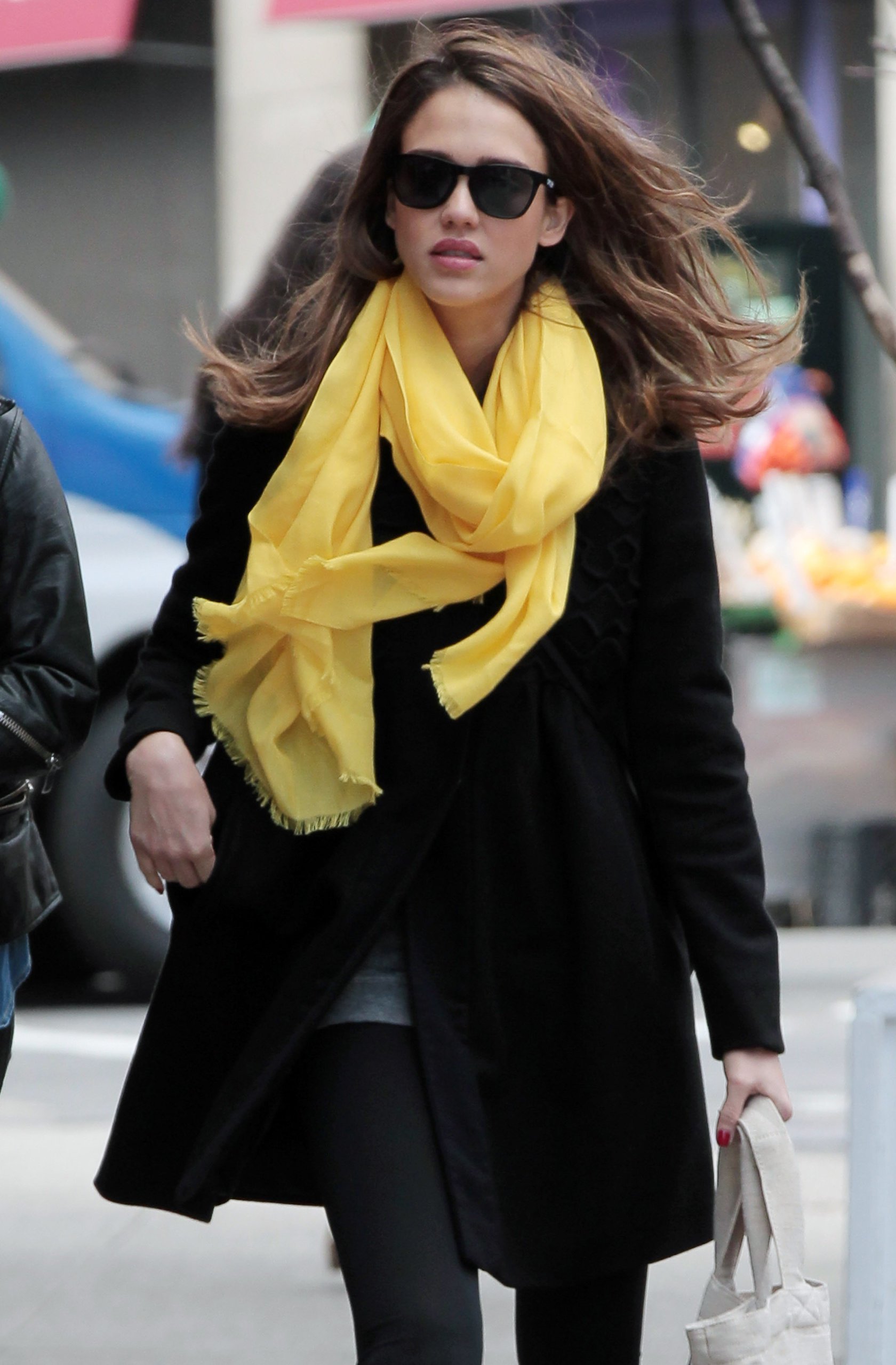 Jessica Alba out and about in New York on March 9, 2012