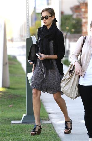 Jessica Alba in Los Angeles on January 28