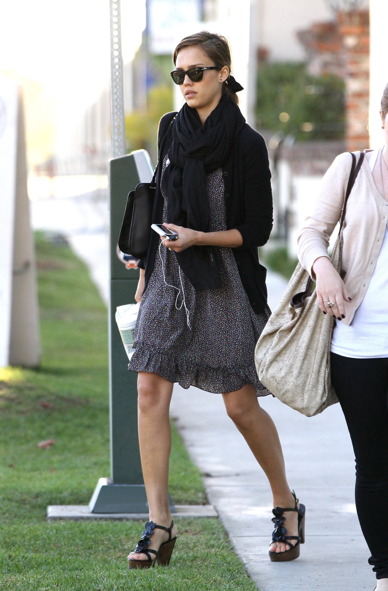 Jessica Alba in Los Angeles on January 28