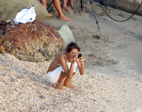 Alessandra Ambrosio in a bikini
