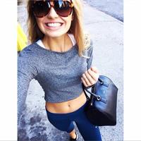 Romee Strijd taking a selfie