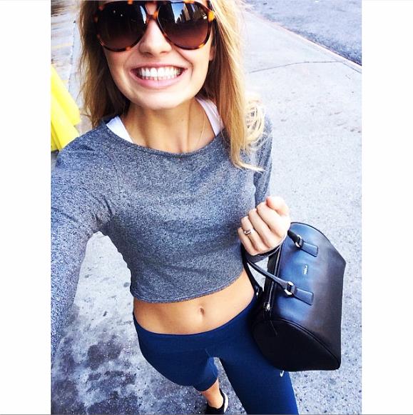 Romee Strijd taking a selfie