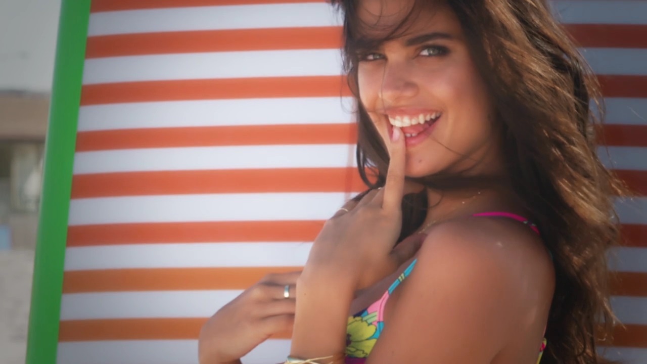 Sara Sampaio in a bikini