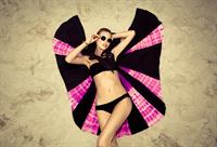 Martha Hunt in a bikini