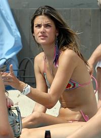 Alessandra Ambrosio in a bikini