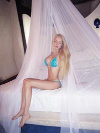 Valeria Lukyanova in a bikini