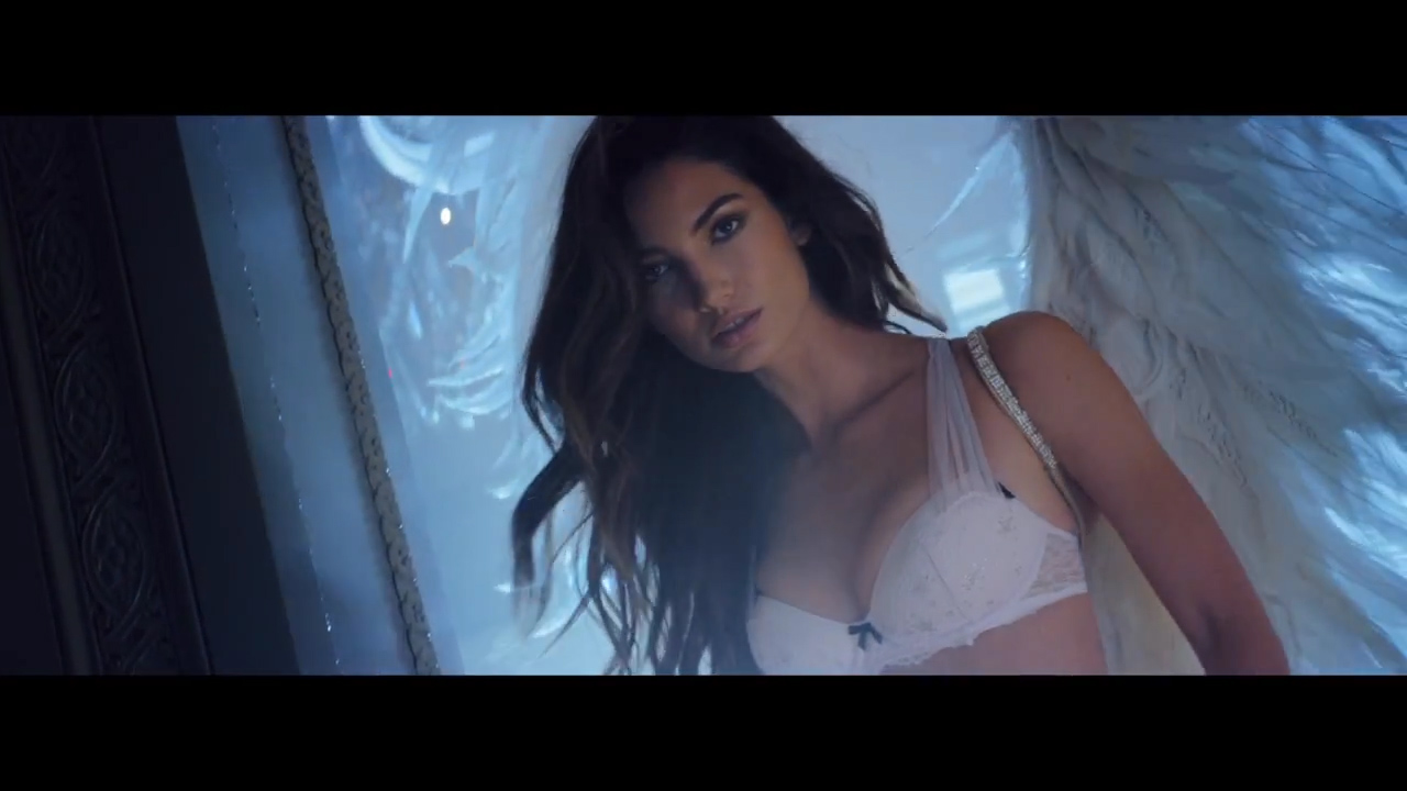 Martha Hunt in lingerie