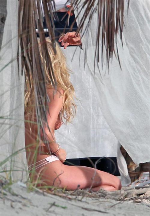 Elsa Hosk in a bikini