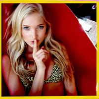 Elsa Hosk in lingerie