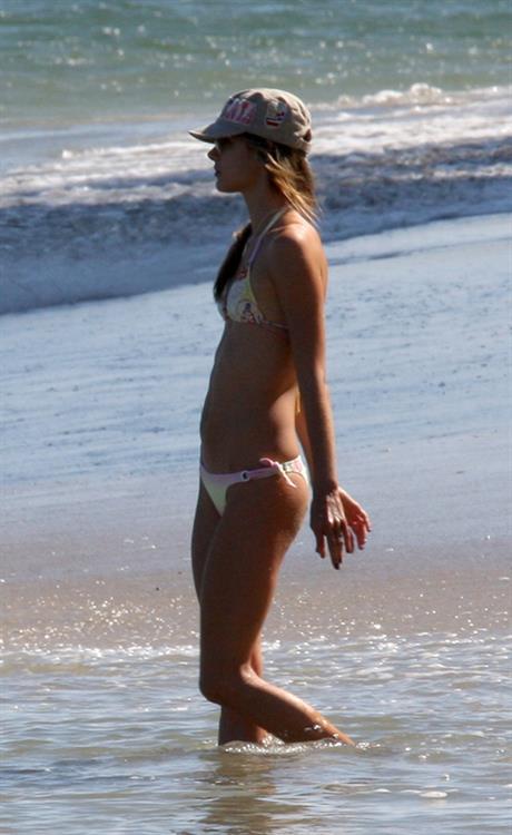 Alessandra Ambrosio in a bikini